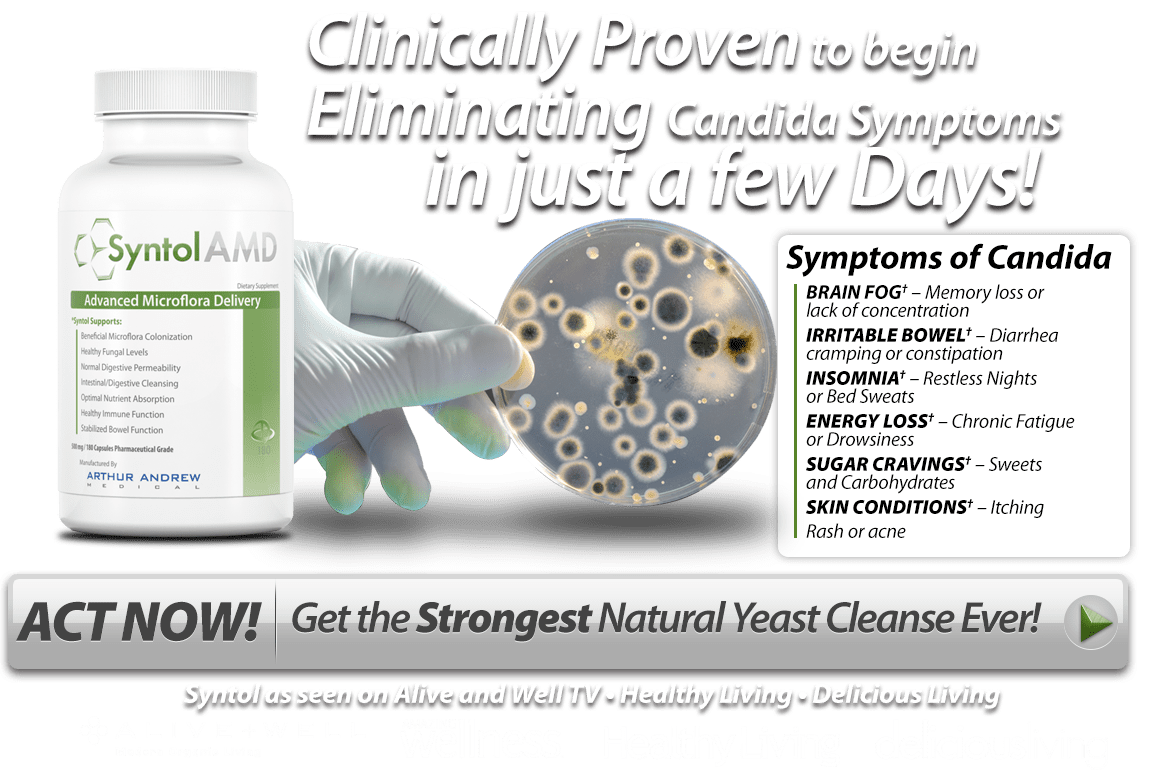 Image showing how Syntol AMD Can eliminate Candida